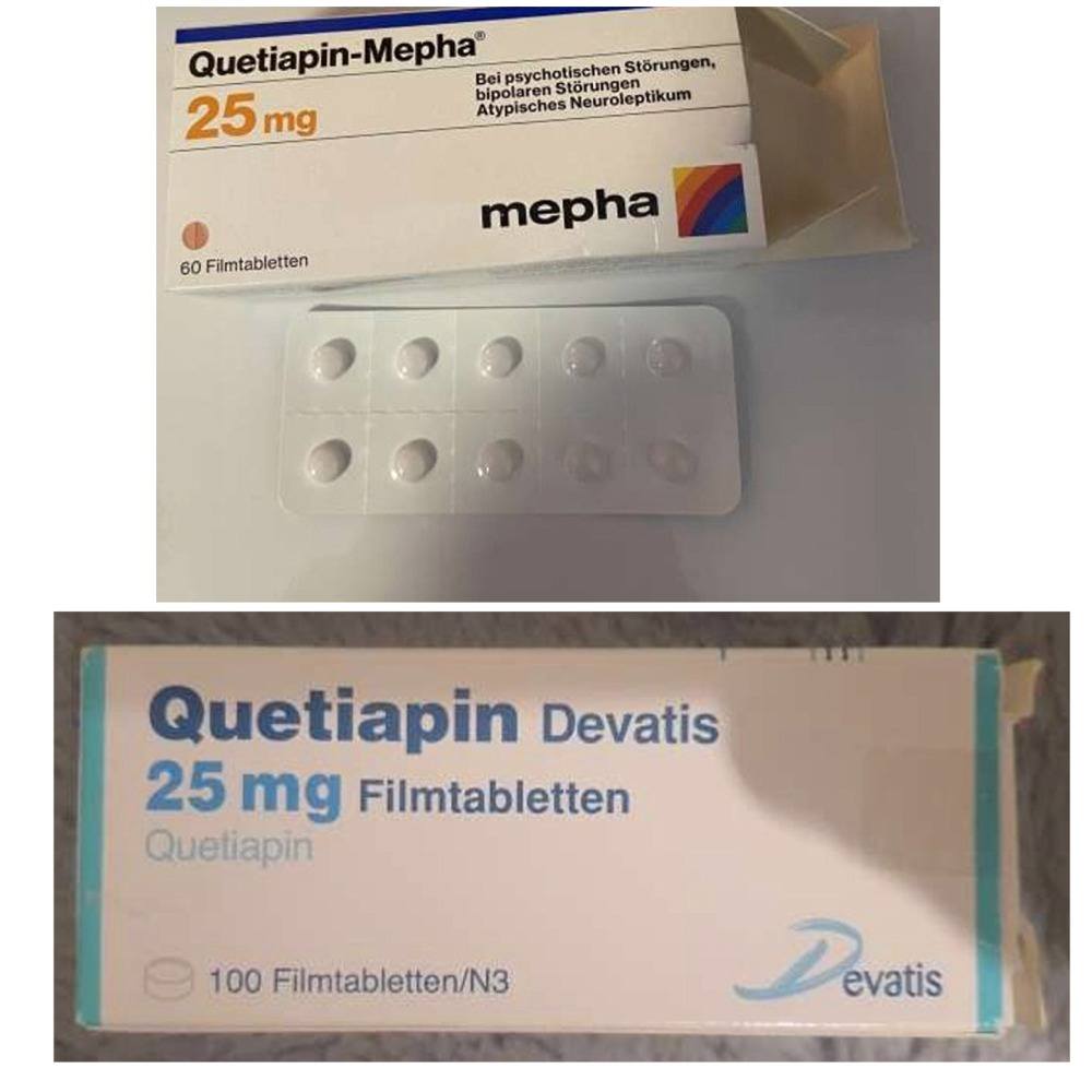 Quetiapin Medikament